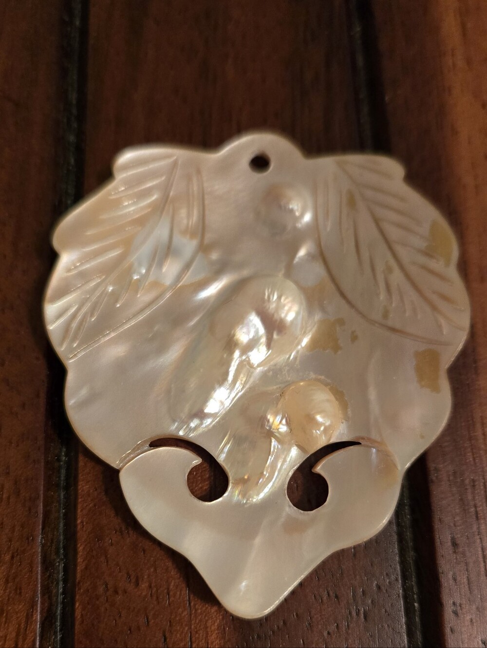 Vintage Blister Pearl Pendant